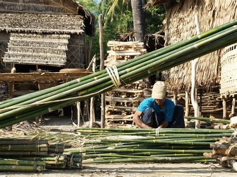 Cara Memahat Bambu