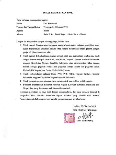 cara mendapatkan surat lulus pppk