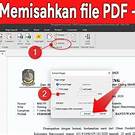 Mengamankan file PDF