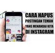 cara menghapus postingan instagram