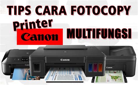 Perawatan Printer Canon Fotocopy