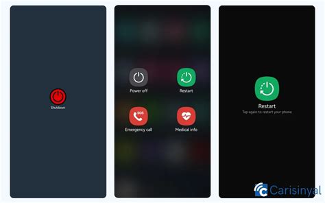 cara shutdown android