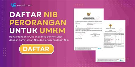 cara urus NIB OSS