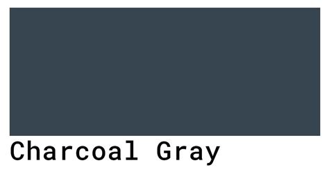 carbon gray color code