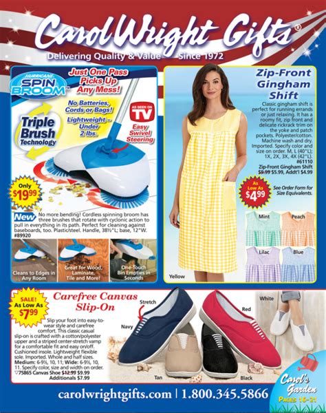 Carol Wright Gifts Catalog