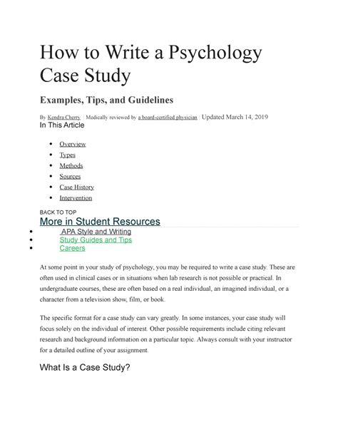 case study examples psychotherapy