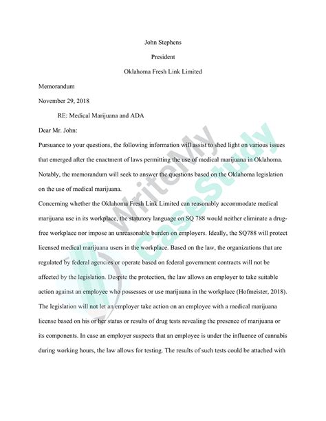 case study structure example