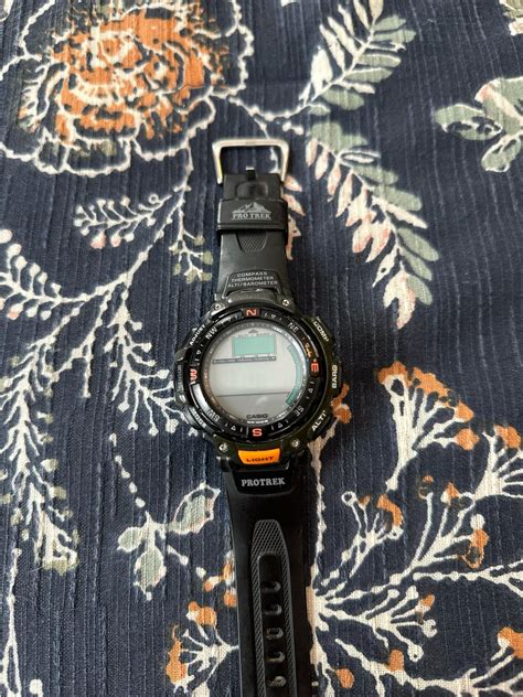 casio protrek not working
