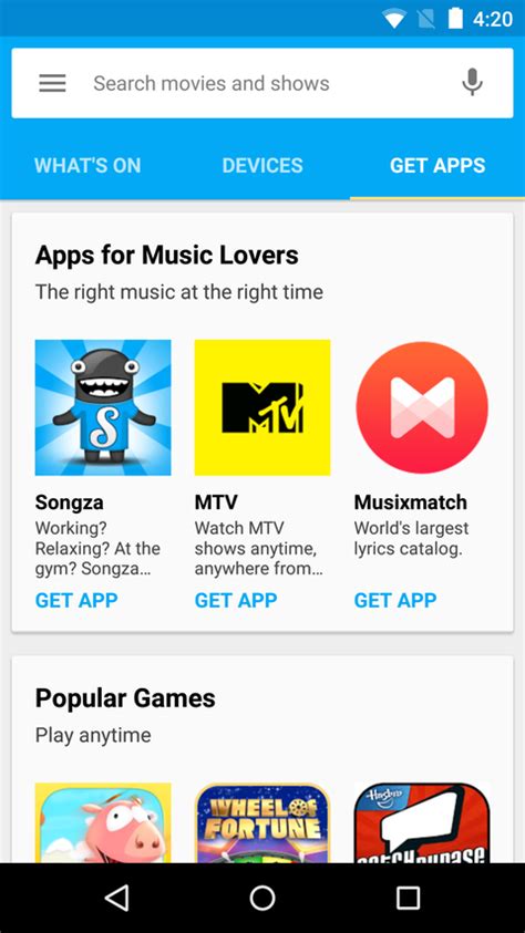 cast enabled apps android