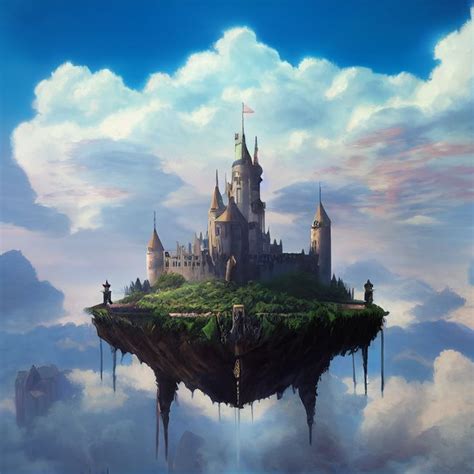 castle in the sky setting