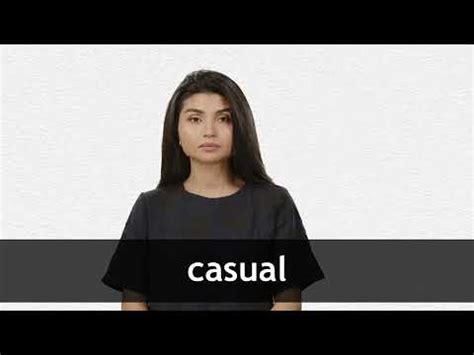 casual definition in speech