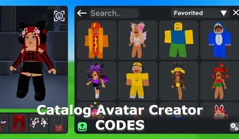 Catalog Avatar Creator Codes