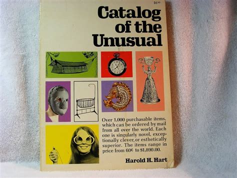 Catalog Of Unusual Items