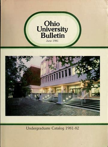 Catalog Ohio University