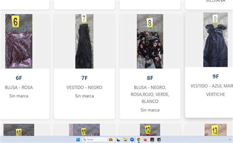 Catalogo De Indicios