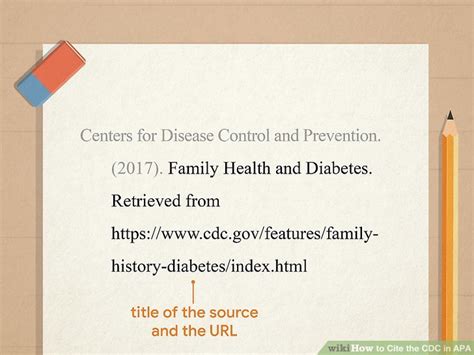cdc website reference in apa format