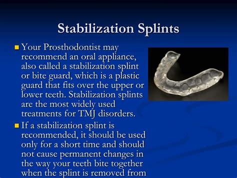 cdt code for tmj splint