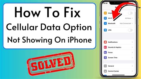cellular data options not showing on iphone reddit