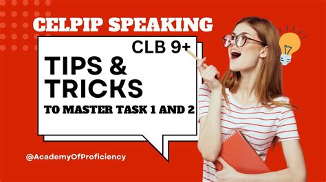 celpip speaking tips and tricks