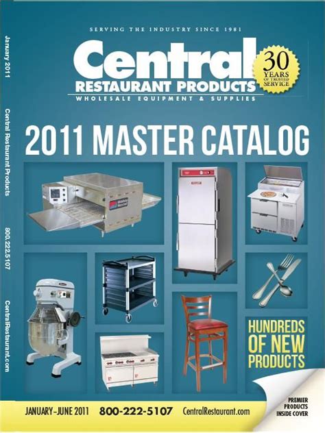 Central Restaurant Supply Catalog