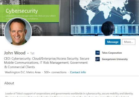 ceo linkedin profile examples
