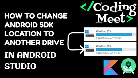 change android sdk location