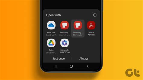 change app to open pdf in android