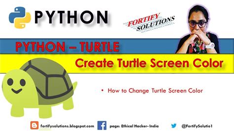 change background color in python turtle