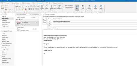 change basic text to html outlook