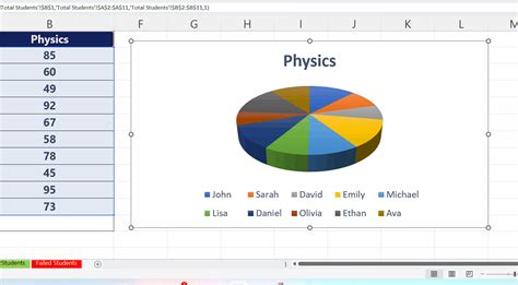 change colour of pie chart in excel