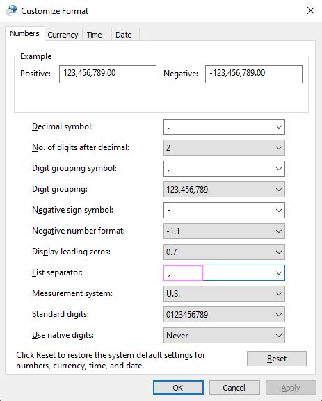 change csv delimiter in excel mac