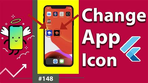 change flutter icon app
