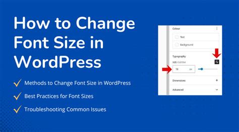 change font size in wordpress button