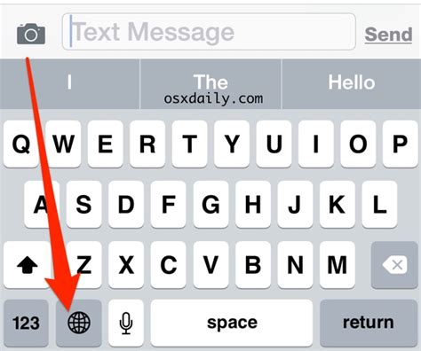 change language in keyboard iphone