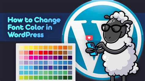 change text color in wordpress post