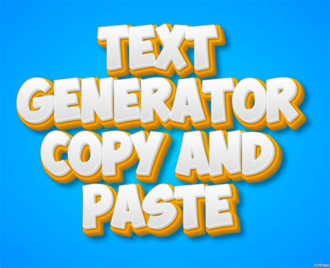 change text generator copy and paste