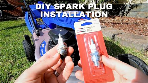 changing spark plug on briggs and stratton generator