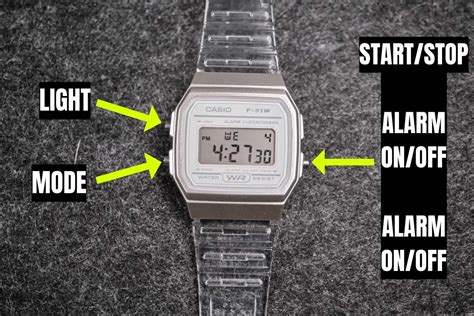 changing the date on a casio watch