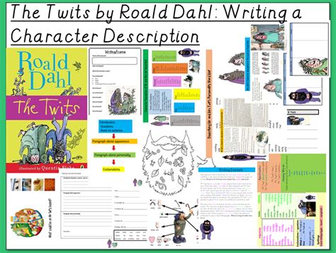 character description examples roald dahl