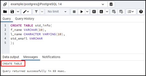 character varying data type in postgresql example