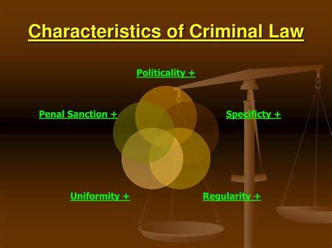 characteristics of criminal law and its exceptions