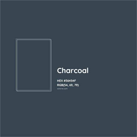 charcoal color rgb code