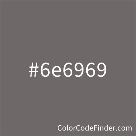 charcoal grey color code