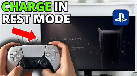 charging ps5 controller in rest mode