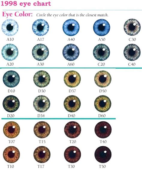 Chart Eye Color