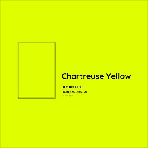 chartreuse yellow hex code