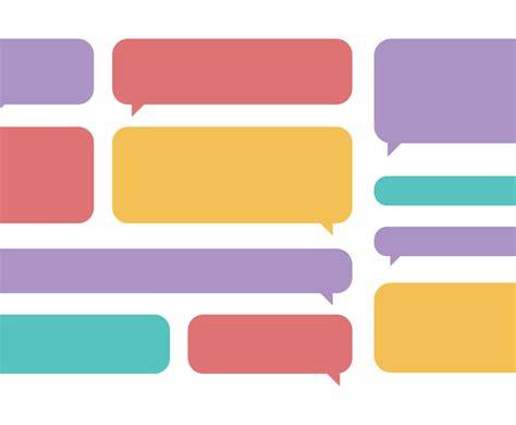 chat bubbles