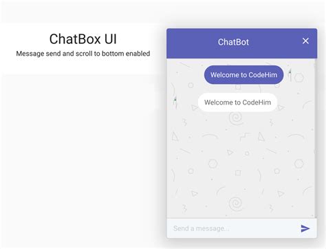 chat input box css codepen