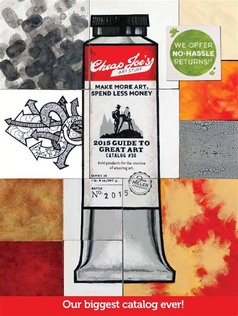 Cheap Joes Submit Artwork For Catalog