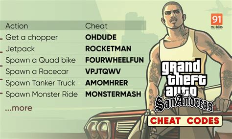 cheat code for jetpack in gta san andreas android